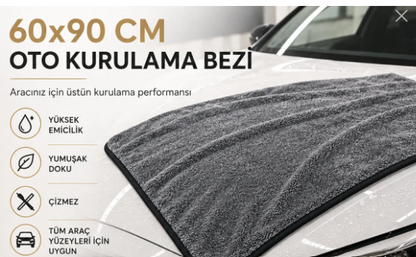 mikrofiber oto Kurulama cila Bezi